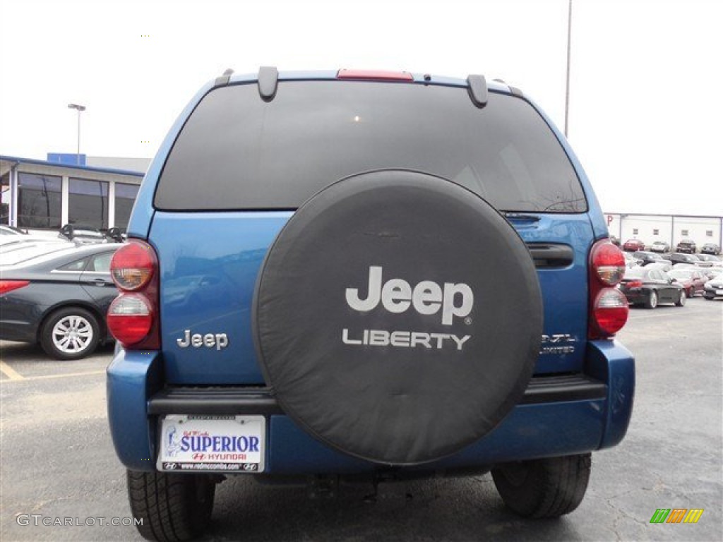 2005 Liberty Limited - Atlantic Blue Pearlcoat / Medium Slate Gray photo #10