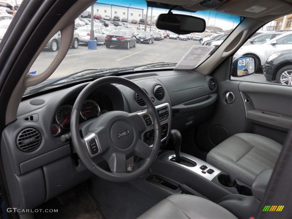 2005 Liberty Limited - Atlantic Blue Pearlcoat / Medium Slate Gray photo #14