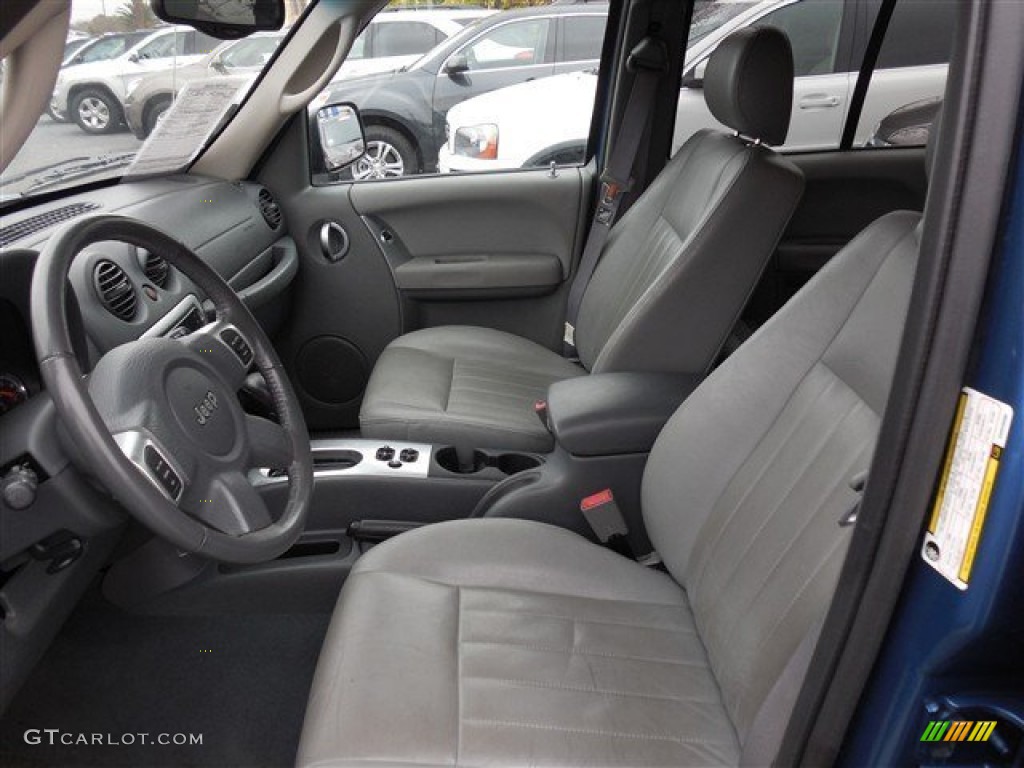 2005 Liberty Limited - Atlantic Blue Pearlcoat / Medium Slate Gray photo #15
