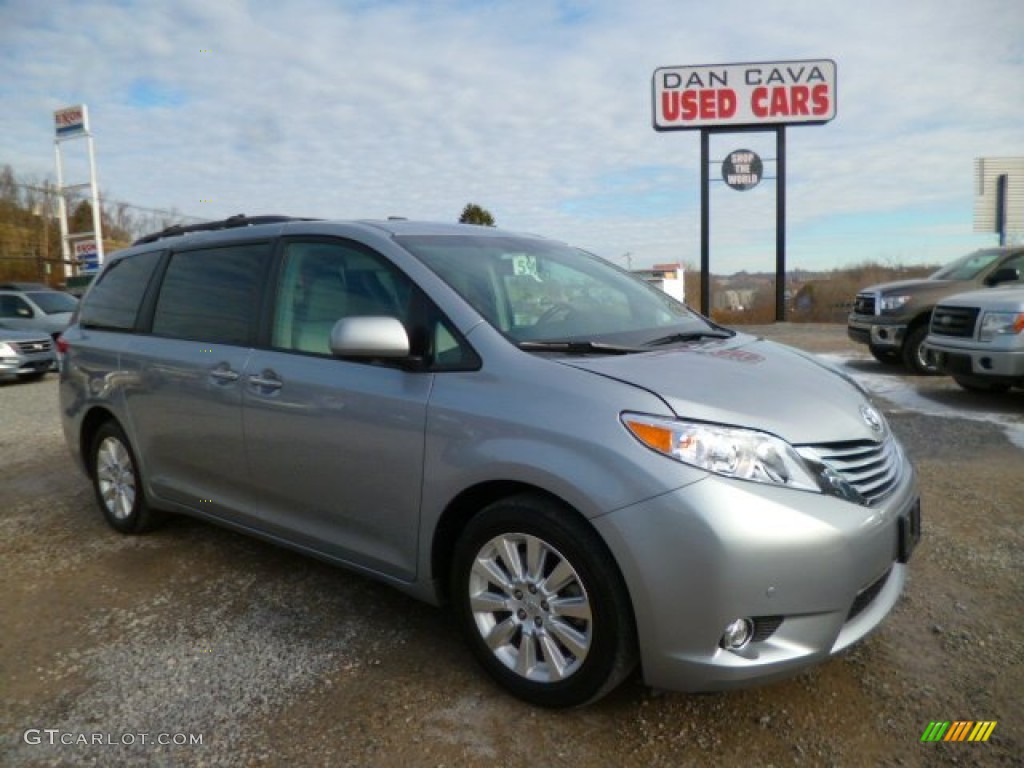 2011 Sienna Limited AWD - Silver Sky Metallic / Light Gray photo #1