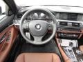Cinnamon Brown 2013 BMW 5 Series 535i Sedan Dashboard