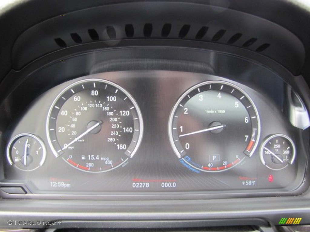 2013 BMW 5 Series 535i Sedan Gauges Photos