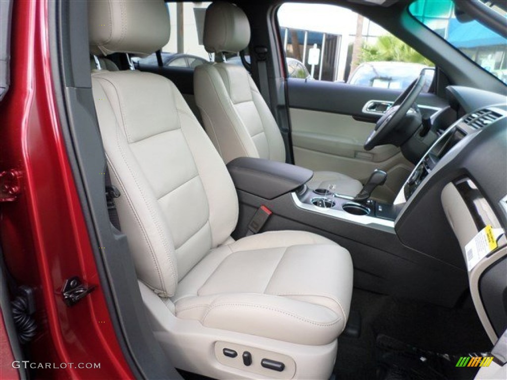 2014 Explorer Limited - Ruby Red / Medium Light Stone photo #9
