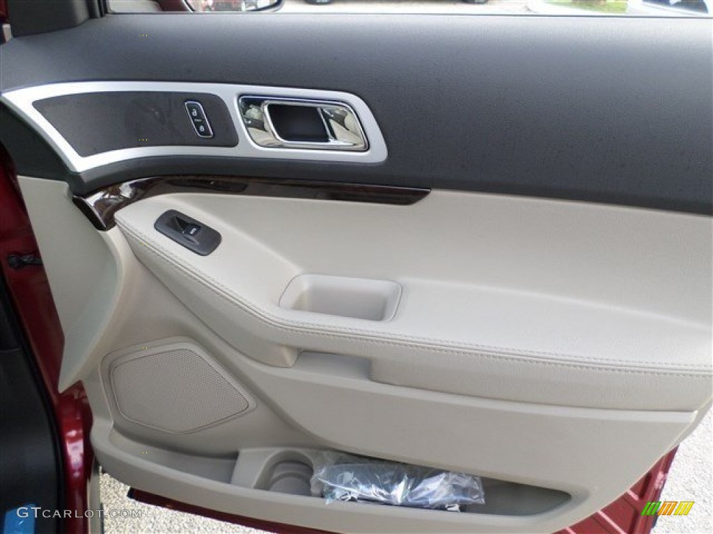 2014 Explorer Limited - Ruby Red / Medium Light Stone photo #10