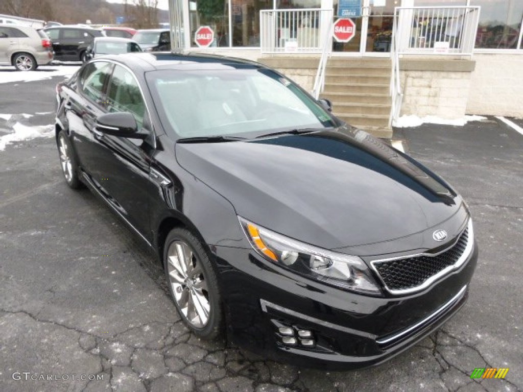 Ebony Black 2014 Kia Optima SXL Turbo Exterior Photo #89225464