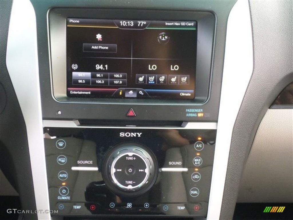 2014 Explorer Limited - Ruby Red / Medium Light Stone photo #22