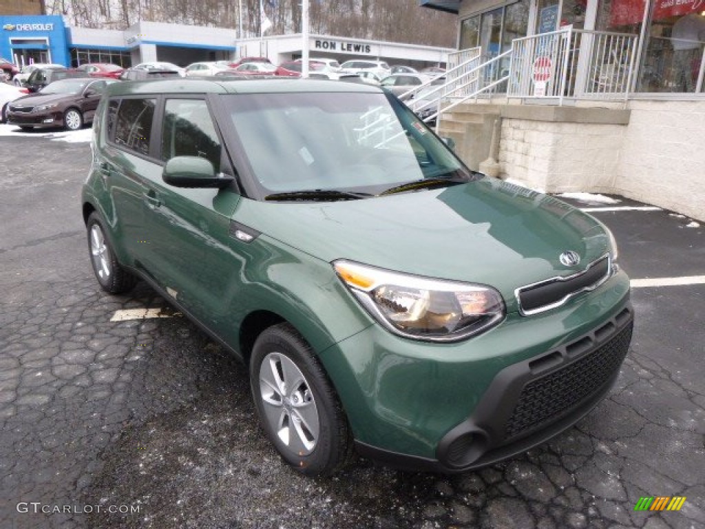 Kale Green 2014 Kia Soul 1.6 Exterior Photo #89226346