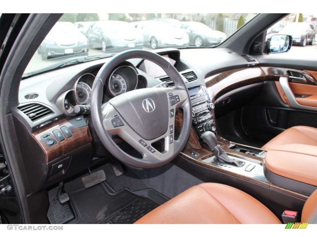Umber Interior 2011 Acura MDX Advance Photo #89226832