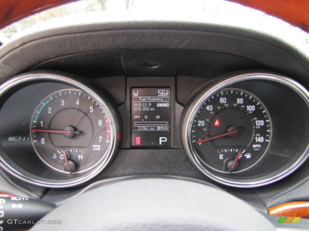 2011 Jeep Grand Cherokee Overland Gauges Photos