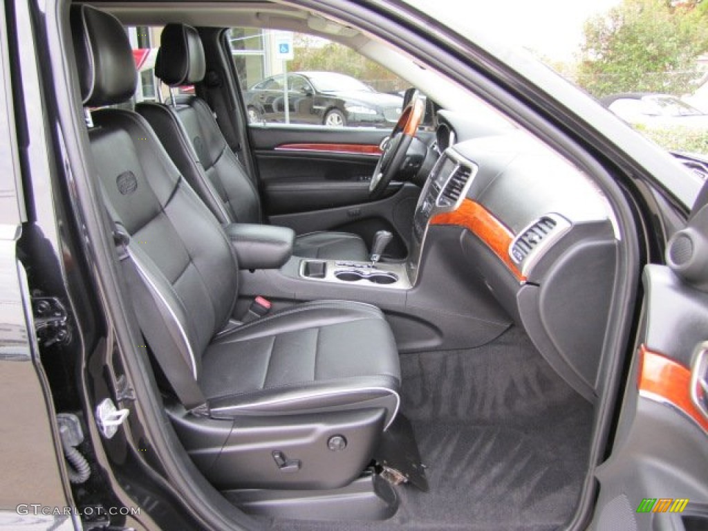2011 Jeep Grand Cherokee Overland Front Seat Photo #89227963