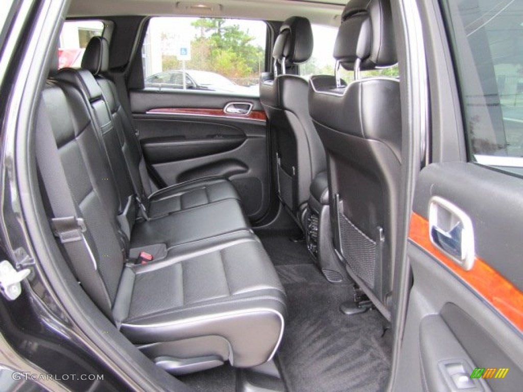 2011 Jeep Grand Cherokee Overland Rear Seat Photo #89228032