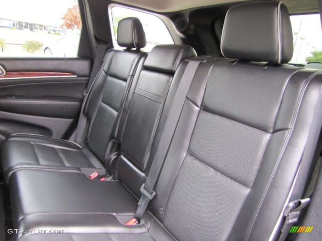 2011 Jeep Grand Cherokee Overland Rear Seat Photo #89228165