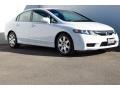 Taffeta White - Civic LX Sedan Photo No. 1