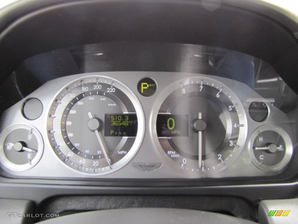 2005 Aston Martin DB9 Coupe Gauges Photo #89230558