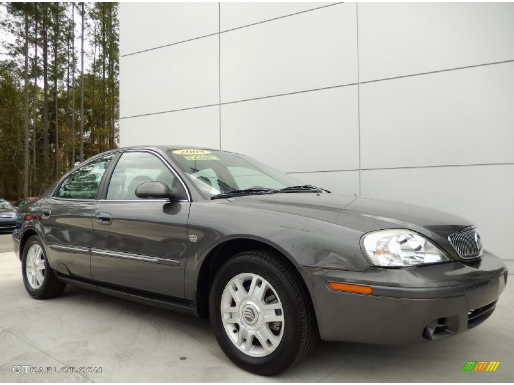 Dark Shadow Grey Metallic 2005 Mercury Sable LS Sedan Exterior Photo #89230627