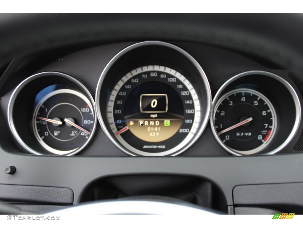 2012 Mercedes-Benz C 63 AMG Coupe Gauges Photo #89230831