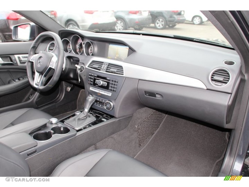 2012 Mercedes-Benz C 63 AMG Coupe AMG Black Dashboard Photo #89230960