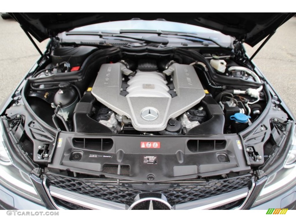 2012 Mercedes-Benz C 63 AMG Coupe 6.3 Liter AMG DOHC 32-Valve VVT V8 Engine Photo #89231017