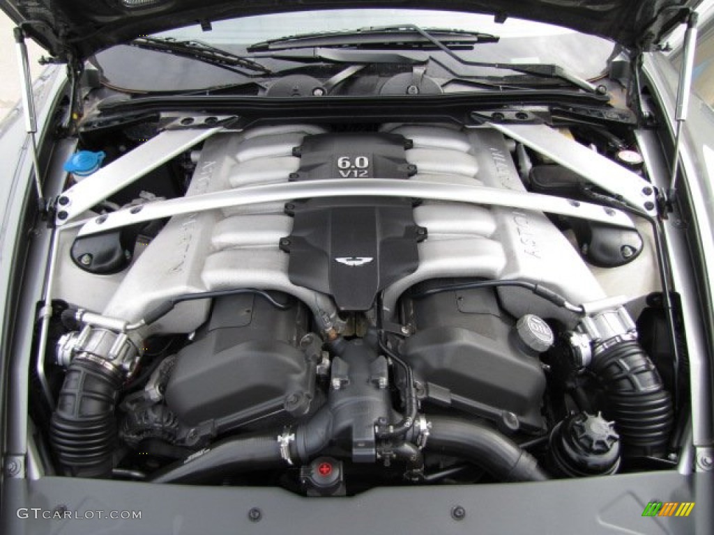 2005 Aston Martin DB9 Coupe 6.0 Liter DOHC 48 Valve V12 Engine Photo #89231209