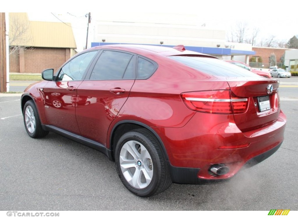 2014 X6 xDrive35i - Vermillion Red Metallic / Saddle Brown photo #5