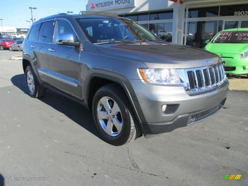 2011 Grand Cherokee Limited 4x4 - Mineral Gray Metallic / Black photo #1