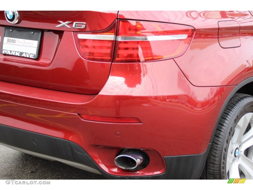 2014 X6 xDrive35i - Vermillion Red Metallic / Saddle Brown photo #22