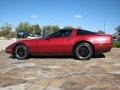 1992 Dark Red Metallic Chevrolet Corvette Coupe  photo #4