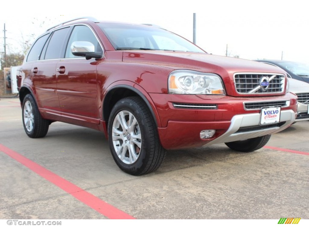 2013 XC90 3.2 - Flamenco Red Metallic / Beige photo #1