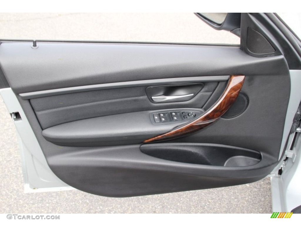 2013 3 Series 328i xDrive Sedan - Glacier Silver Metallic / Black photo #8