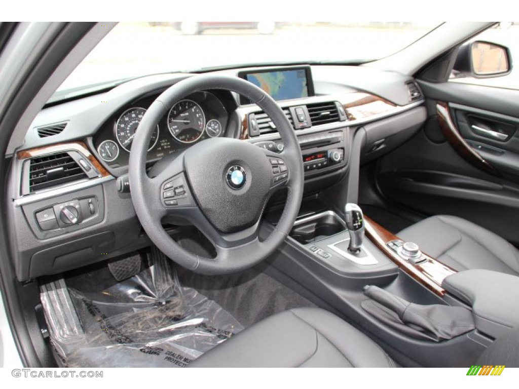 2013 3 Series 328i xDrive Sedan - Glacier Silver Metallic / Black photo #9