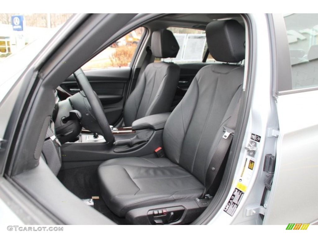 2013 3 Series 328i xDrive Sedan - Glacier Silver Metallic / Black photo #11