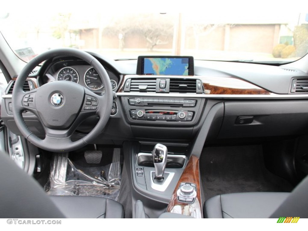 2013 3 Series 328i xDrive Sedan - Glacier Silver Metallic / Black photo #12
