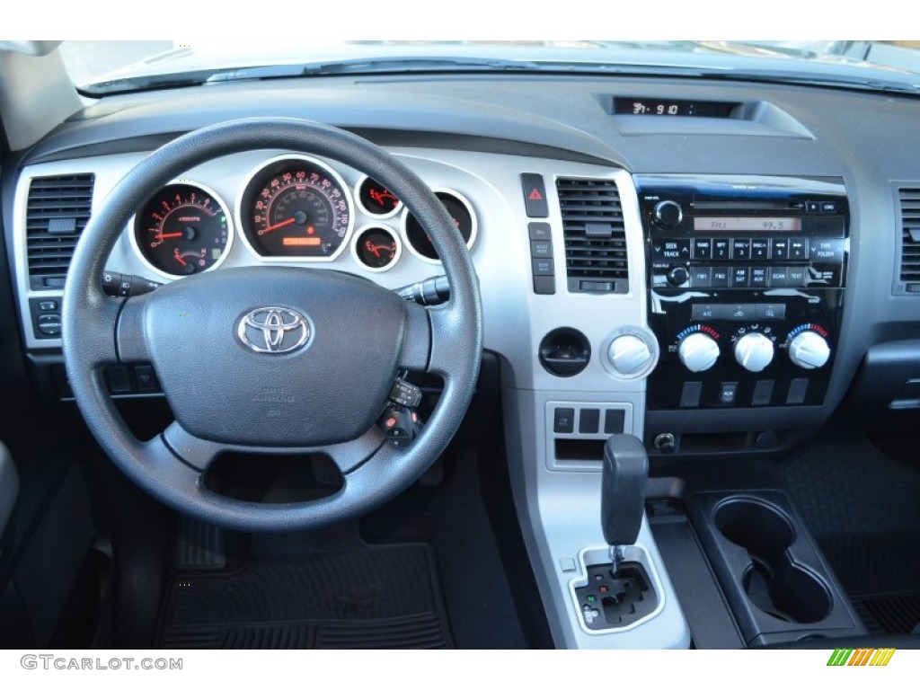 2007 Toyota Tundra SR5 TRD Double Cab Black Dashboard Photo #89233366