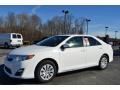 2014 Super White Toyota Camry LE  photo #3