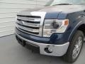 2014 Blue Jeans Ford F150 Lariat SuperCrew 4x4  photo #11