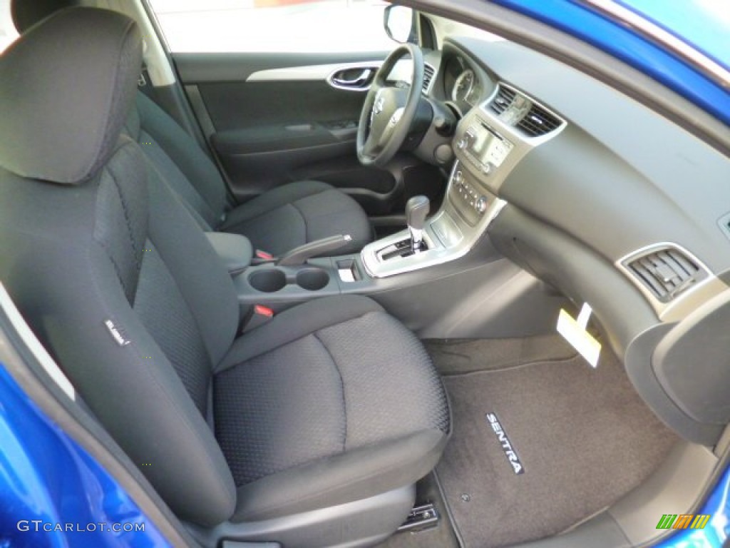 2014 Sentra SR - Metallic Blue / Charcoal photo #10