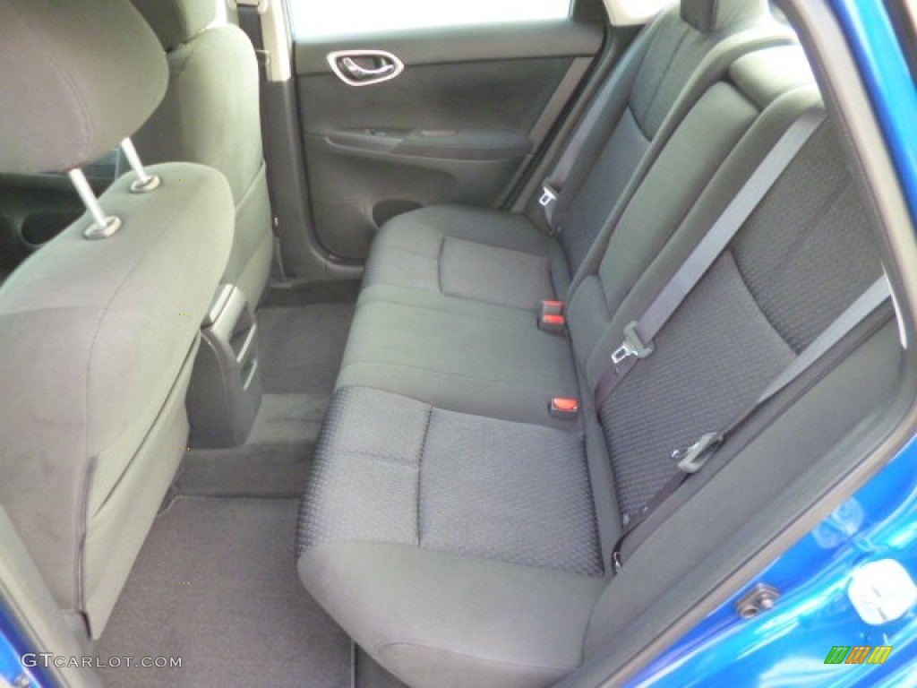 2014 Sentra SR - Metallic Blue / Charcoal photo #13
