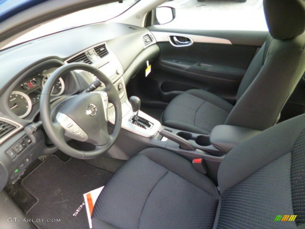2014 Sentra SR - Metallic Blue / Charcoal photo #16