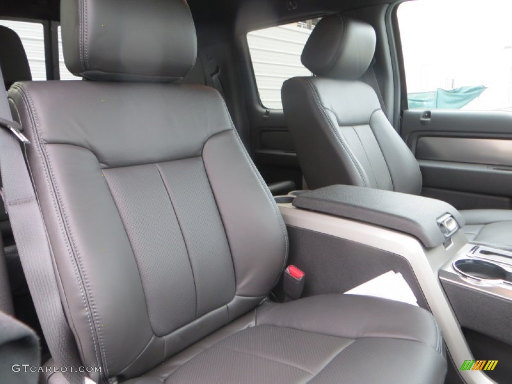 Black Interior 2014 Ford F150 FX2 SuperCrew Photo #89235910