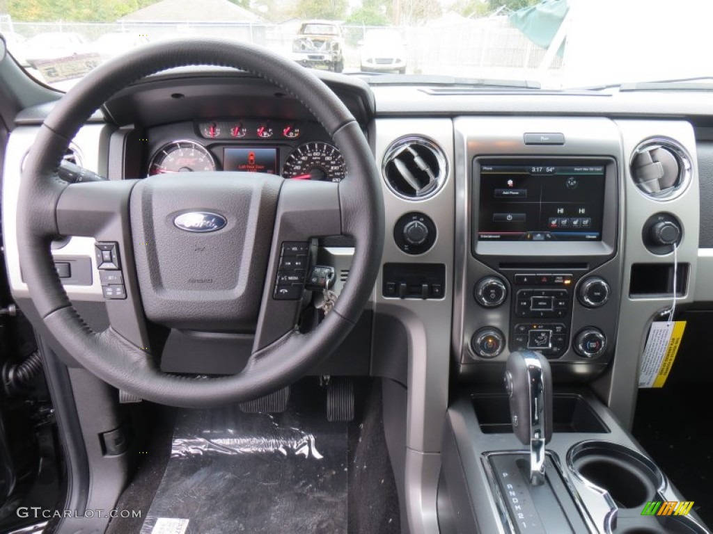 2014 Ford F150 FX2 SuperCrew Black Dashboard Photo #89236102
