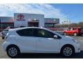 2013 Super White Toyota Prius c Hybrid One  photo #2