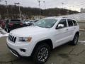 2014 Bright White Jeep Grand Cherokee Limited 4x4  photo #1