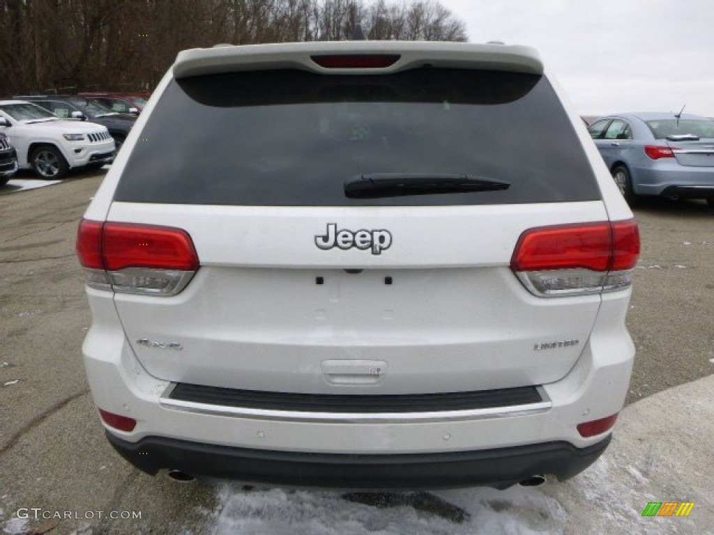 2014 Grand Cherokee Limited 4x4 - Bright White / New Zealand Black/Light Frost photo #4