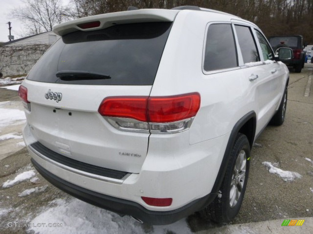 2014 Grand Cherokee Limited 4x4 - Bright White / New Zealand Black/Light Frost photo #5