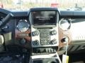 2014 Ford F450 Super Duty Black Interior Controls Photo