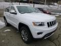 2014 Bright White Jeep Grand Cherokee Limited 4x4  photo #7