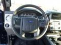 2014 Ford F450 Super Duty Black Interior Steering Wheel Photo