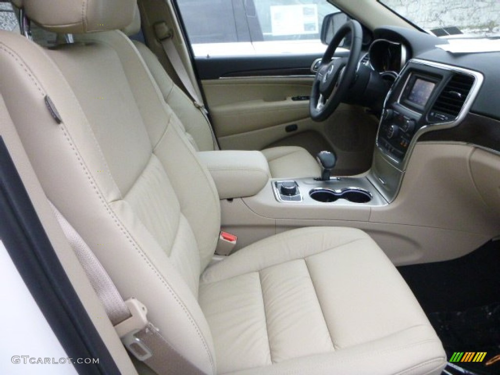 2014 Grand Cherokee Limited 4x4 - Bright White / New Zealand Black/Light Frost photo #10
