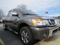 Smoke Metallic - Titan SE Crew Cab 4x4 Photo No. 4