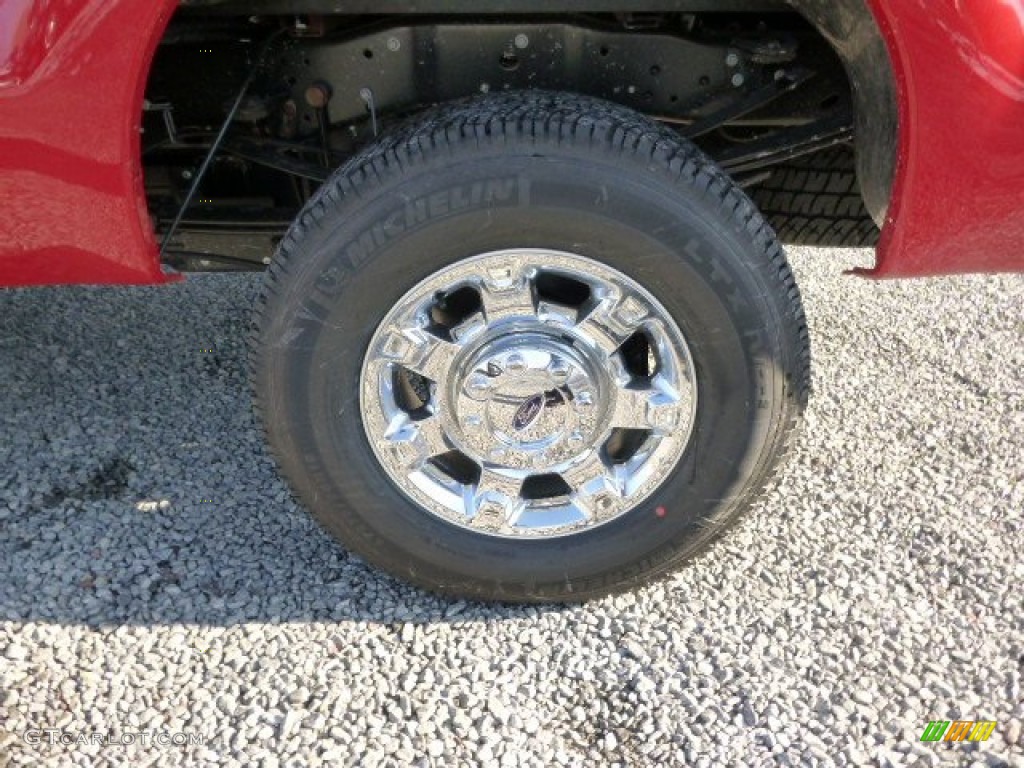 2014 Ford F250 Super Duty XLT SuperCab 4x4 Wheel Photo #89237068